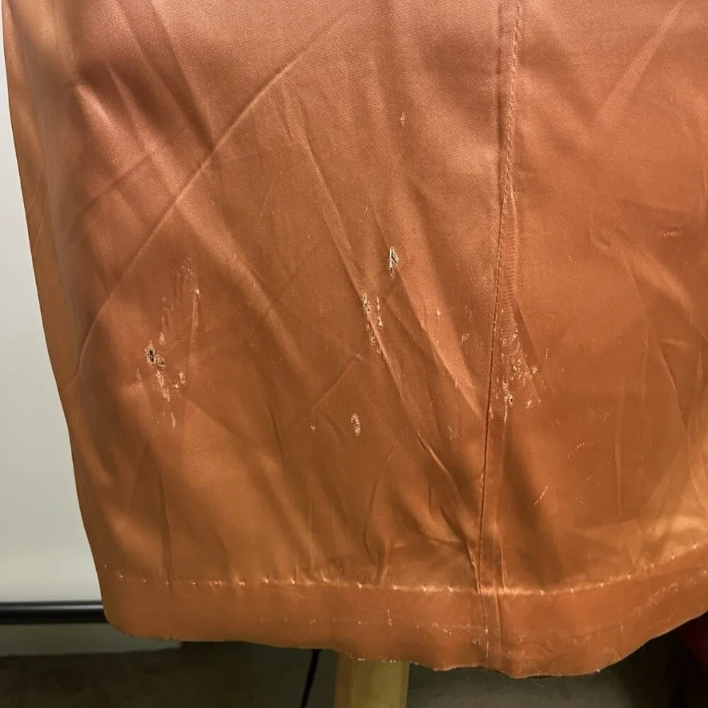 Vintage 60s/70s Harris Tweed Women’s Wool Overcoat Houndstooth Tar-Shire Mod - Picture 15 of 16